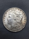 1889-P United States Morgan Silver Dollar - 90% Silver Coin