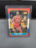 1986-87 Fleer #36 GEORGE GERVIN Bulls Vintage Basketball Card