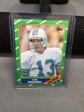 1986 Topps #45 DAN MARINO Dolphins Vintage Football Card