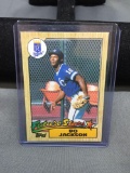 1987 Topps #170 BO JACKSON Royals ROOKIE Baseball Card