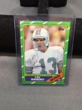 1986 Topps #45 DAN MARINO Dolphins Vintage Football Card