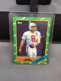 1986 Topps #374 STEVE YOUNG 49ers ROOKIE Football Card