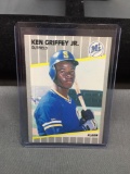 1989 Fleer #548 KEN GRIFFEY JR. Mariners ROOKIE Baseball Card