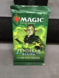 Factory Sealed Pack Magic the Gathering ZENDIKAR RISING 15 Card Booster Pack - BRAND NEW SET