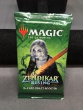 Factory Sealed Pack Magic the Gathering ZENDIKAR RISING 15 Card Booster Pack - BRAND NEW SET