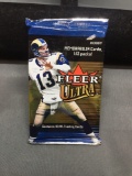 Factory Sealed 2002 Ultra Football 10 Card Hobby Pack