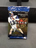 Factory Sealed 2002 Ultra Football 10 Card Hobby Pack