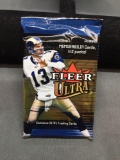 Factory Sealed 2002 Ultra Football 10 Card Hobby Pack