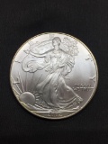 2002 United States 1 Ounce .999 Fine Silver AMERICAN EAGLE Silver Bullion Round Coin