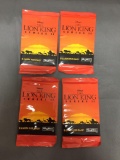 4 Count Lot of Disney's THE LION KING Series II 8 Card Trading Card Pack