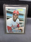 1967 Topps #210 BOB GIBSON Cardinals Vintage Baseball Card