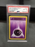 PSA Graded 1999 Pokemon French 1st Edition PSYCHIC ENERGY Trading Card - NM-MT 8