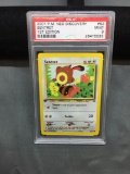 PSA Graded 2001 Pokemon Neo Discovery 1st Edition SENTRET Trading Card - MINT 9