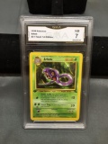 GMA Graded 1999 Pokemon Fossil 1st Edition ARBOK Trading Card - NM 7