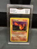 GMA Graded 2000 Pokemon Team Rocket CHARMANDER Trading Card - NM-MT 8.5+