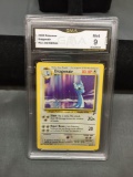 GMA Graded 2000 Pokemon Base 2 Set DRAGONAIR Rare Trading Card - MINT 9