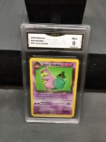 GMA Graded 2000 Pokemon Base Set DARK SLOWBRO Trading Card - MINT 9