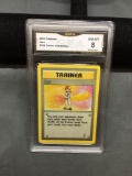 GMA Graded 2000 Pokemon Base 2 Set LASS Rare Trading Card - NM-MT 8