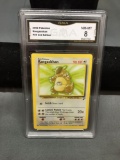 GMA Graded 2000 Pokemon Base 2 Set KANGASKHAN Rare Trading Card - NM-MT 8