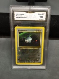 GMA Graded Pokemon Trading Card - 2001 Neo Discovery Magnemite #26 GEM MINT 10