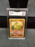 GMA Graded Pokemon Trading Card - Base Set Charmander #46 EX-NM 6.5
