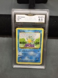 GMA Graded Pokemon Trading Card - Base Set Squirtle #63 NM-MT 8.5