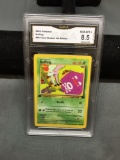 GMA Graded Pokemon Trading Card - 1st Ed Rocket Koffing #58 NM-MT 8.5