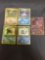 5 Card Lot of Vintage Pokemon Wizards of the Coast WOTC Pokemon HOLOFOIL Trading Cards - WOW