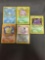 5 Card Lot of Vintage Pokemon Wizards of the Coast WOTC Pokemon HOLOFOIL Trading Cards - WOW