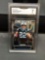 GMA Graded 2019 Panini Prizm Emergent CHRISTIAN MCCAFFREY Panthers Football Card - NM 7