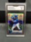 GMA Graded 2019 Donruss Optic Holo Silver Prizm VLADIMIR GUERRERO JR. Blue Jays ROOKIE Baseball Card