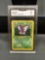 GMA Graded 1999 Pokemon Jungle 1st Edition VENOMOTH Holofoil Rare Card - NM 7