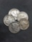 5 Count Lot of Mixed Date United States Mercury Silver Dimes - 90% Silver Coins from COIN STORE