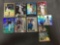 9 Card Lot of Baseball Serial Numbered, Prizm & Refractor Cards with Hall of Famers & Stars