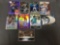 9 Card Lot of Baseball Serial Numbered, Prizm & Refractor Cards with Hall of Famers & Stars