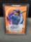 2019 Topps Inception Orange BRANDON LOWE Rays ROOKIE Autograph Baseball Card /50