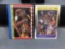 2 Card Lot of KAREEM ABDUL-JABBAR Lakers Vintage Basketball Cards - 1988-89 Fleer & 1987-88 Fleer