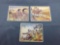 3 Card Lot of 1938 Gum Inc Horrors of War Vintage Trading Cards from Estate - WOW