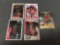 5 Card Lot of MICHAEL JORDAN Chicago Bulls Basketball Cards from HUGE JORDAN HOARD - WOW