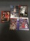 5 Card Lot of MICHAEL JORDAN Chicago Bulls Basketball Cards from HUGE JORDAN HOARD - WOW