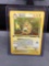 Vintage Pokemon Fossil 1st Edition RAICHU Holofoil Rare Card