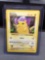 Vintage Pokemon PIKACHU Yellow Cheeks Base Set Shadowless Trading Card