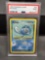 PSA Graded 1999 Pokemon Base Set Unlimited POLIWAG Trading Card - MINT 9