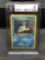 BGS Graded 1999 Pokemon Fossil 1st Edition LAPRAS Holofoil Rare Trading Card - MINT 9