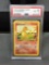 PSA Graded 1999 Pokemon Base Set Unlimited CHARMANDER Trading Card - NM-MT 8