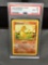 PSA Graded 1999 Pokemon Base Set Unlimited CHARMANDER Trading Card - NM-MT 8