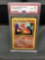 PSA Graded 1999 Pokemon Base Set Unlimited CHARMELEON Trading Card - NM-MT 8