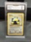 GMA Graded 1999 Pokemon Jungle SNORLAX Trading Card - MINT 9
