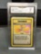 GMA Graded 2000 Pokemon Base 2 Set LASS Trading Card - NM 7