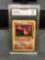 GMA Graded 2000 Pokemon Team Rocket CHARMANDER Trading Card - NM-MT 8